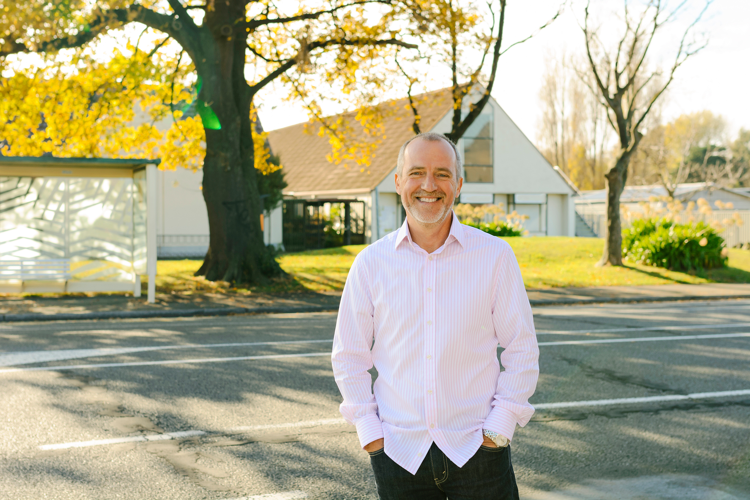 Pastor Stefan Smiling
